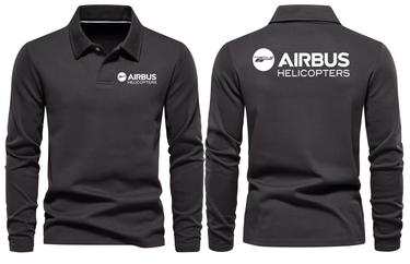 AIRBUS HELICOPTER LONG SLEEVE POLO